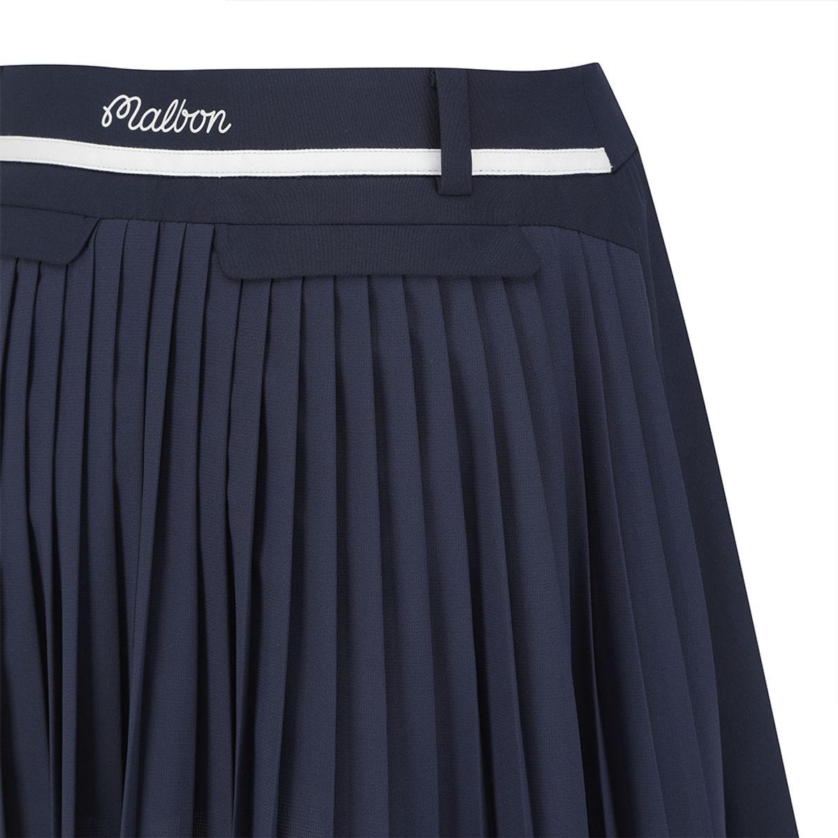 말본 골프(MALBON GOLF) 플리츠 레이어드 퍼포먼스 스커트 NAVY (WOMAN)