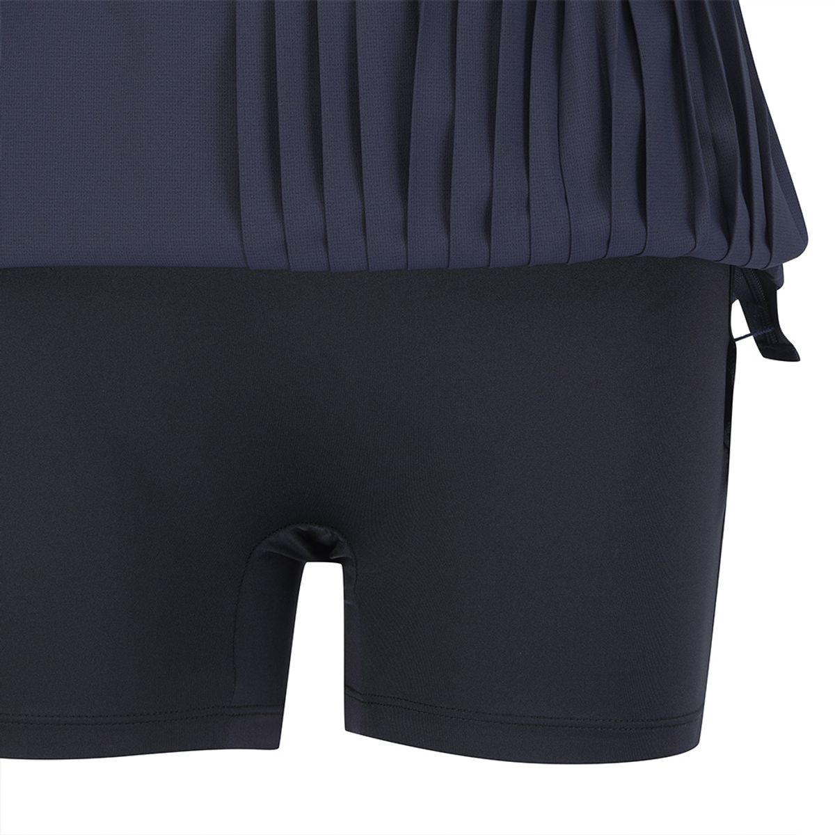 말본 골프(MALBON GOLF) 플리츠 레이어드 퍼포먼스 스커트 NAVY (WOMAN)