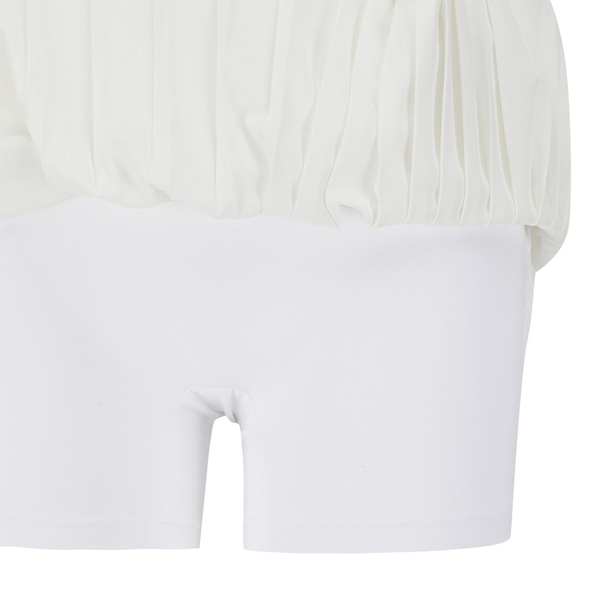 말본 골프(MALBON GOLF) 플리츠 레이어드 퍼포먼스 스커트 WHITE (WOMAN)
