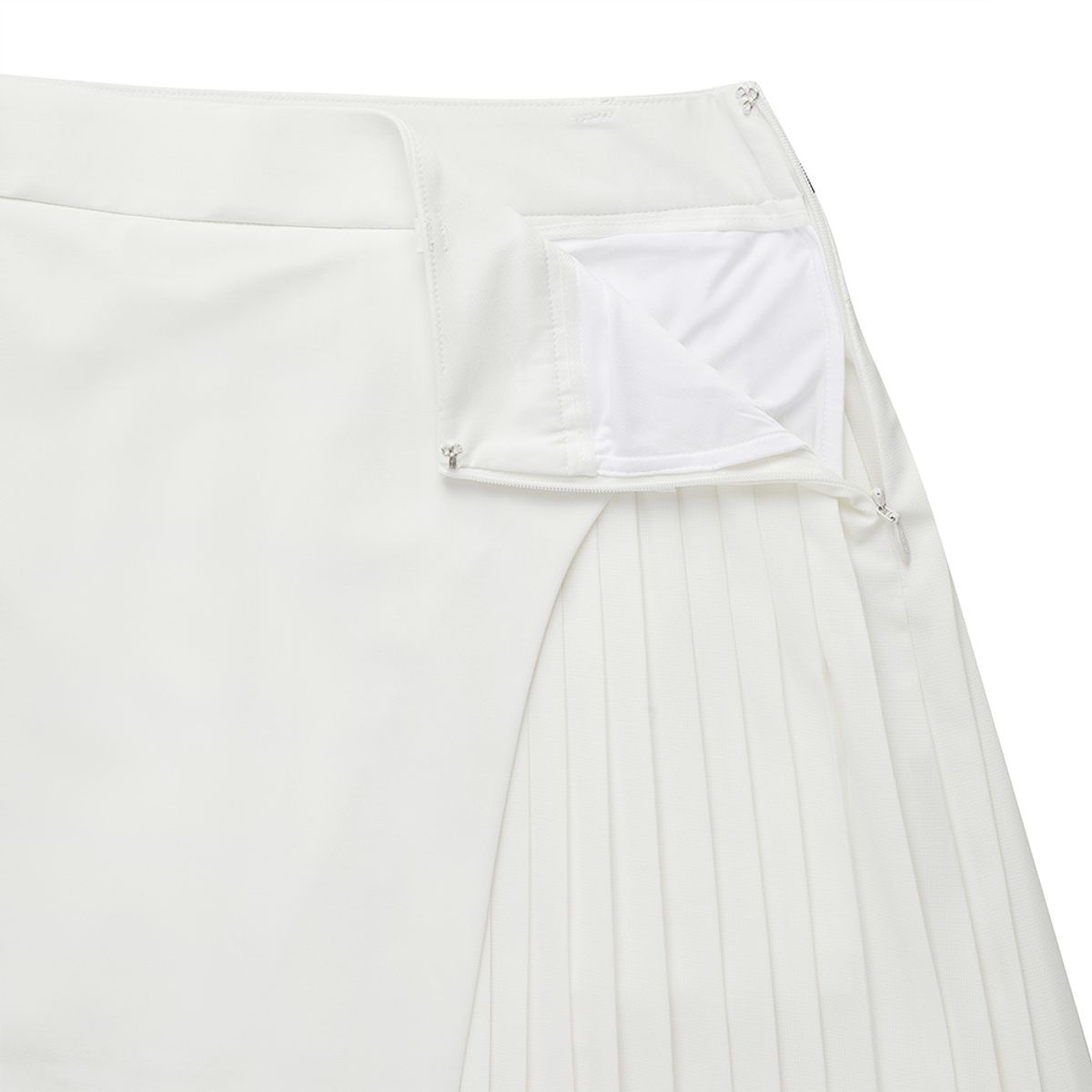 말본 골프(MALBON GOLF) 플리츠 레이어드 퍼포먼스 스커트 WHITE (WOMAN)
