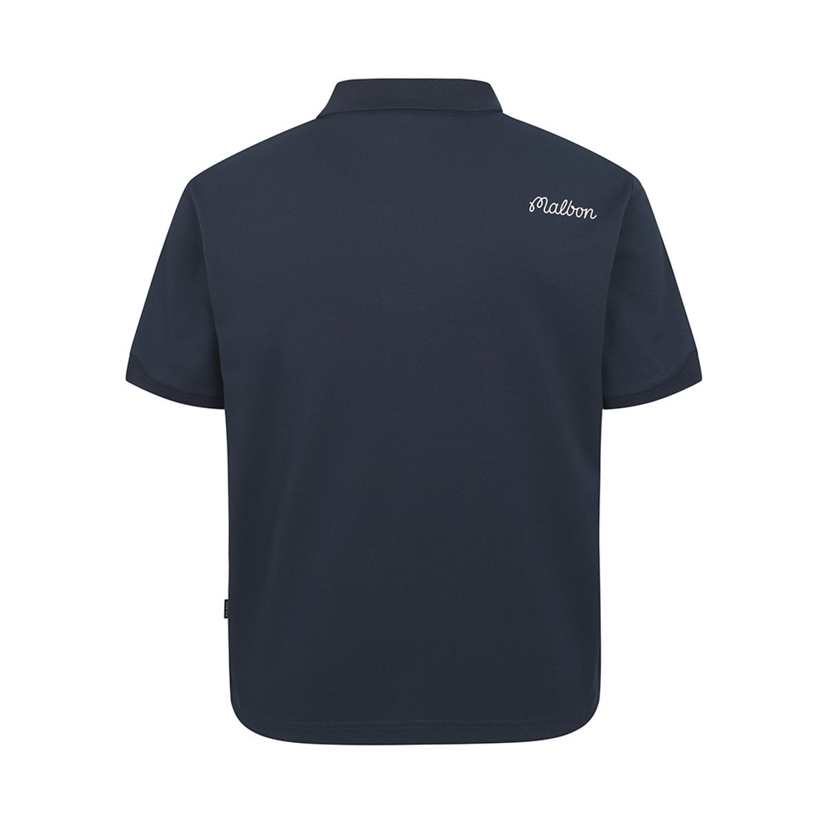 말본 골프(MALBON GOLF) 버킷 포인트 베이직 폴로 티셔츠 NAVY (MAN)