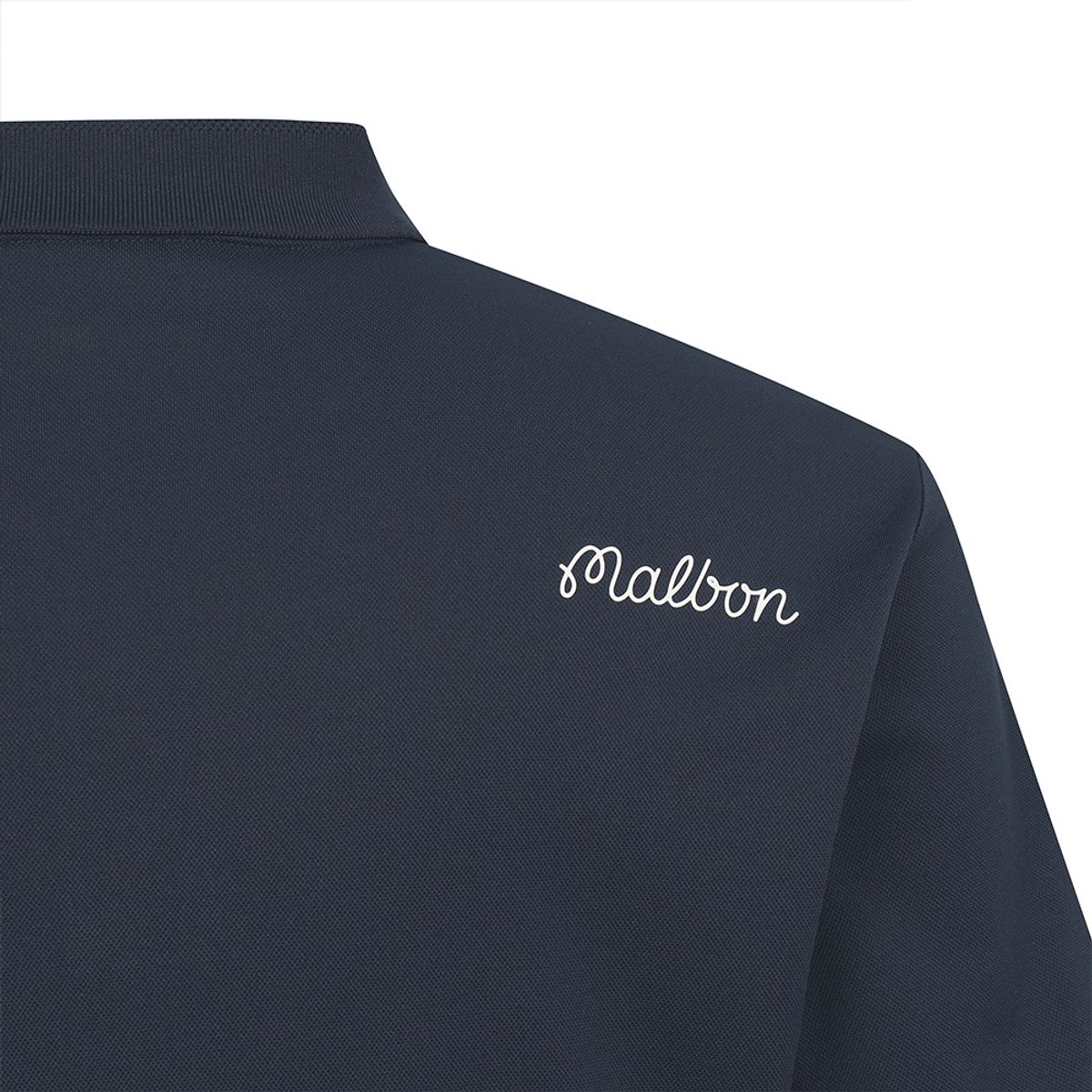 말본 골프(MALBON GOLF) 버킷 포인트 베이직 폴로 티셔츠 NAVY (MAN)