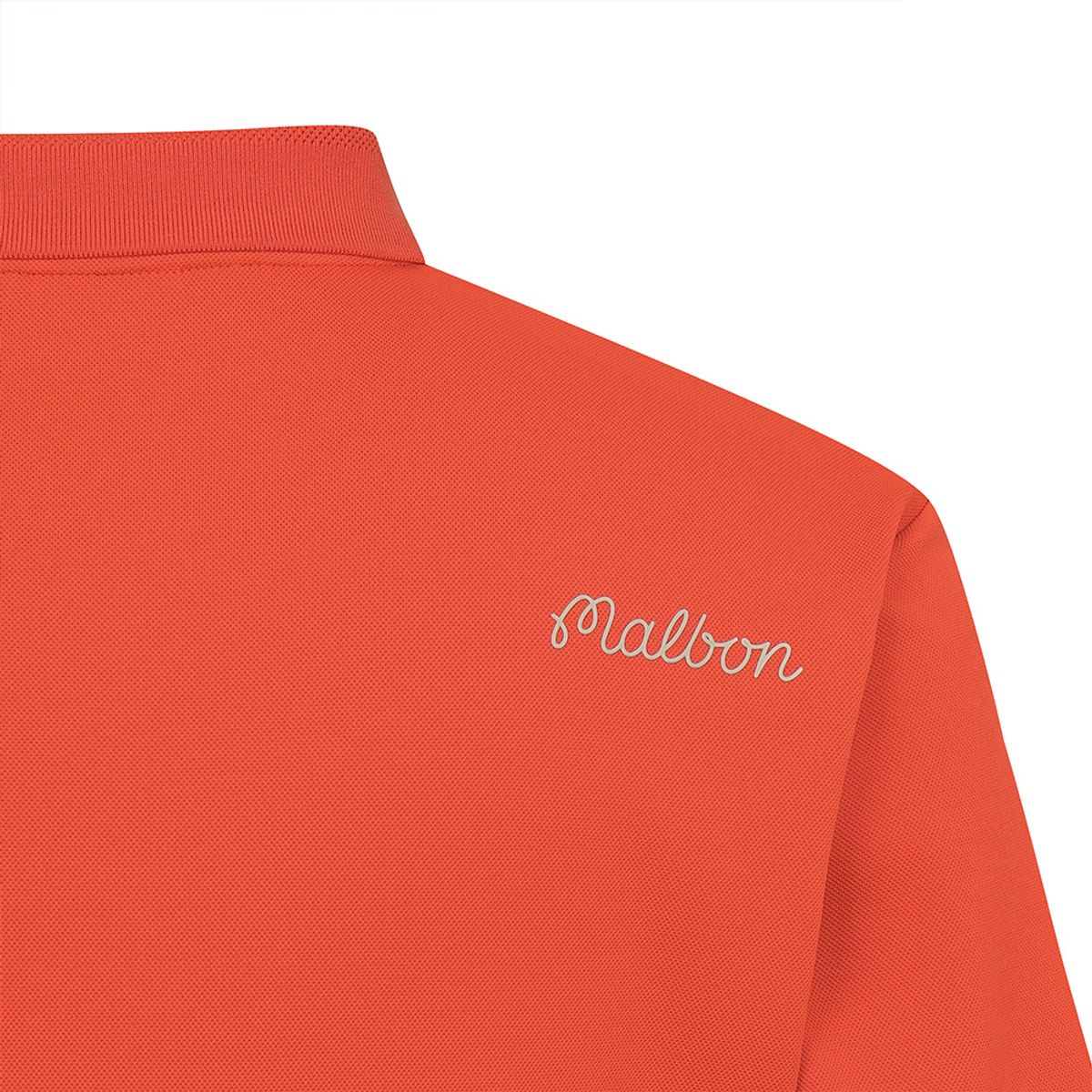 말본 골프(MALBON GOLF) 버킷 포인트 베이직 폴로 티셔츠 RED (MAN)