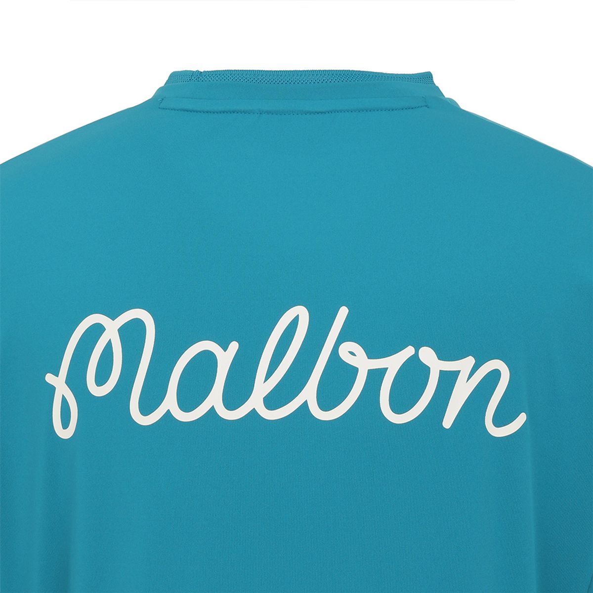 말본 골프(MALBON GOLF) 플레이어 기능성 벤틸 라운드 티셔츠 PEACOCK GREEN (MAN)