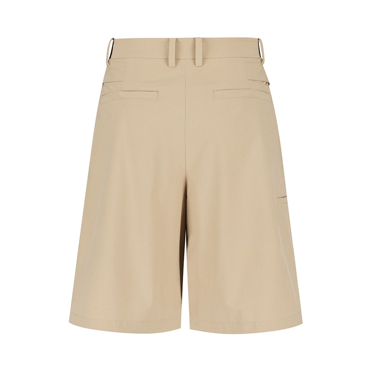 말본 골프(MALBON GOLF) 버뮤다 턱 팬츠 BEIGE (MAN)