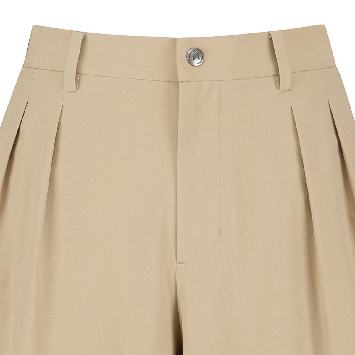 말본 골프(MALBON GOLF) 버뮤다 턱 팬츠 BEIGE (MAN)