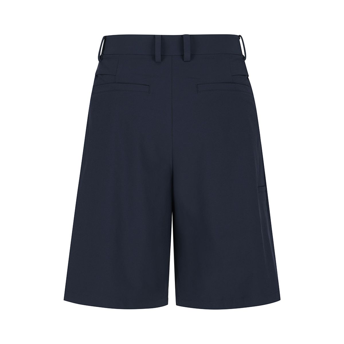 말본 골프(MALBON GOLF) 버뮤다 턱 팬츠 NAVY (MAN)