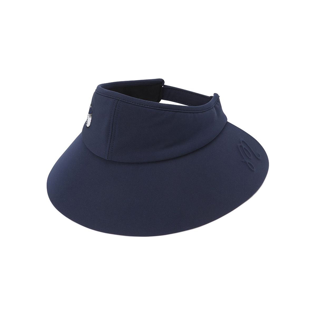 말본 골프(MALBON GOLF) 말본 와이드챙 바이저 NAVY (WOMAN)