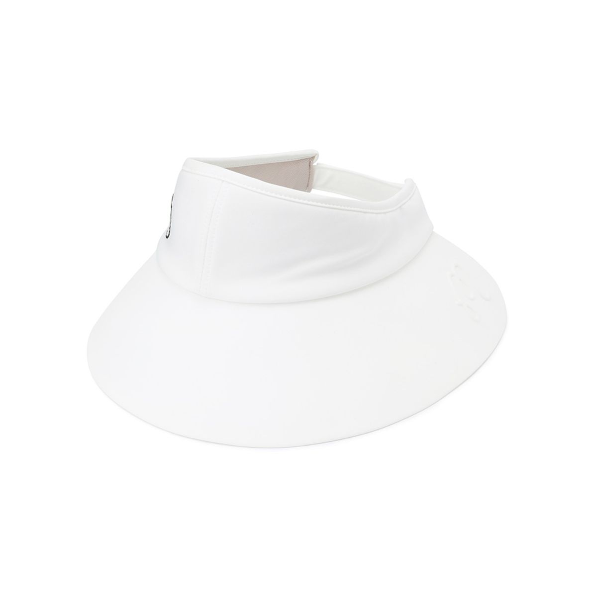 말본 골프(MALBON GOLF) 말본 와이드챙 바이저 OFF WHITE (WOMAN)