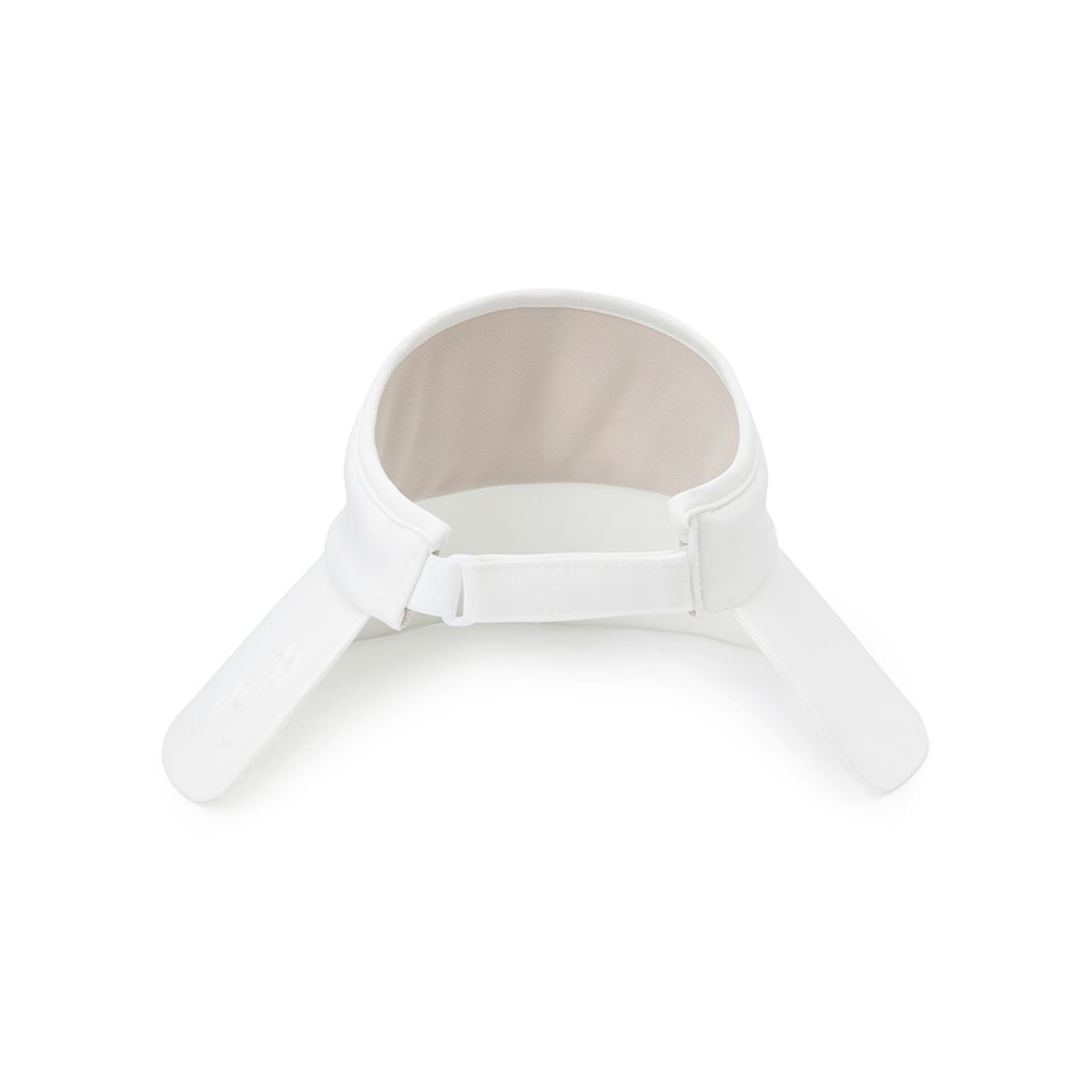 말본 골프(MALBON GOLF) 말본 와이드챙 바이저 OFF WHITE (WOMAN)