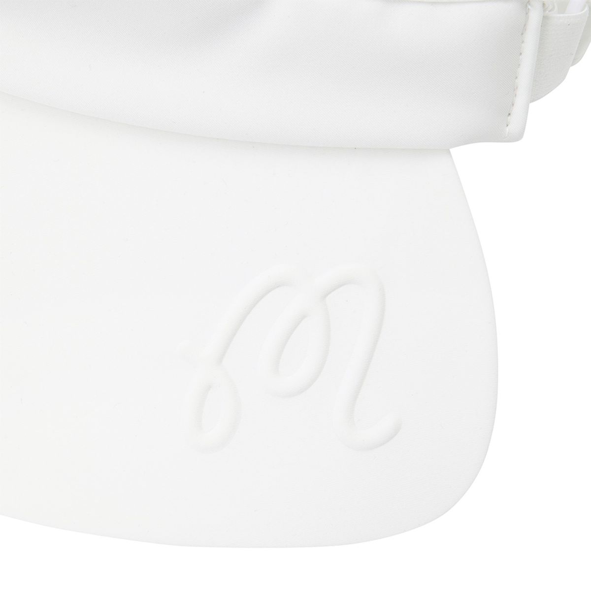 말본 골프(MALBON GOLF) 말본 와이드챙 바이저 OFF WHITE (WOMAN)