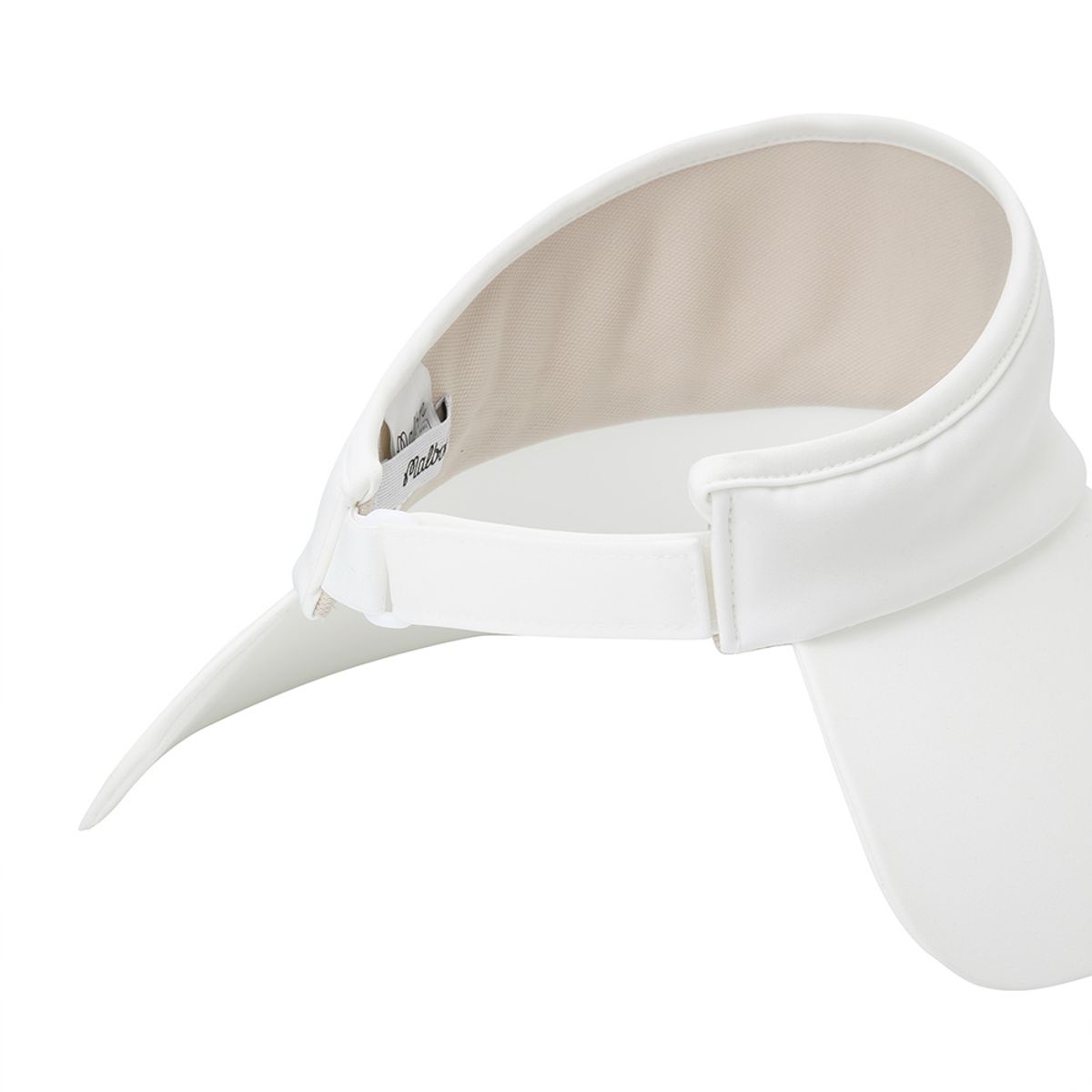 말본 골프(MALBON GOLF) 말본 와이드챙 바이저 OFF WHITE (WOMAN)