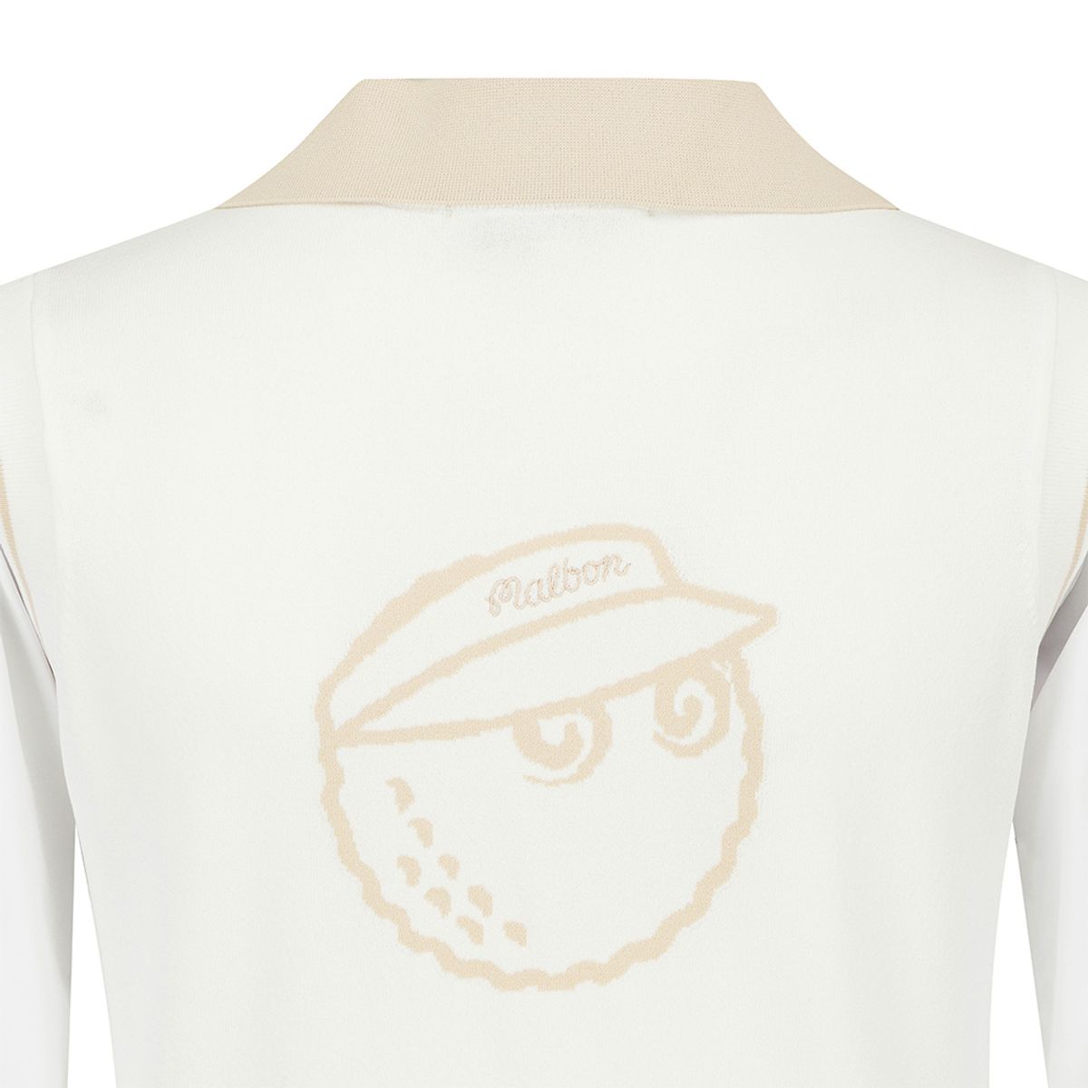 말본 골프(MALBON GOLF) 여성 냉감소매 하이브리드 니트 WHITE (WOMAN)