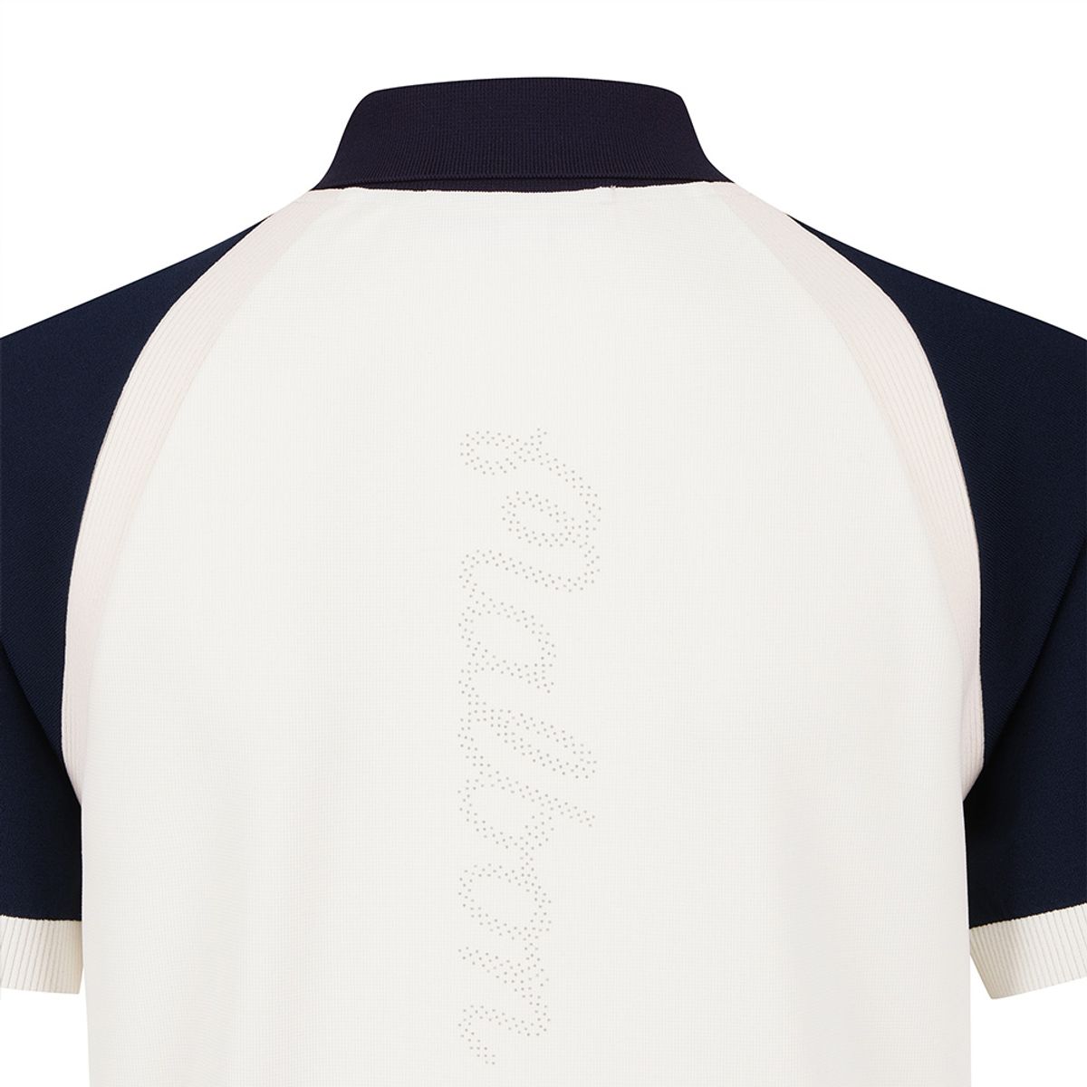 말본 골프(MALBON GOLF) 여성 니트 저지 하이브리드 카라 탑 NAVY (WOMAN)