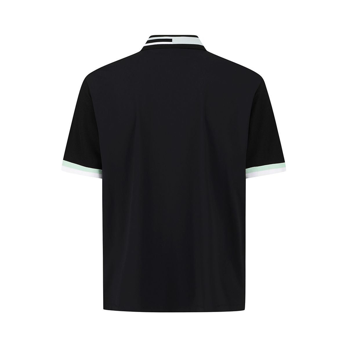 말본 골프(MALBON GOLF) 백 트리코트 하이브리드 니트 폴로 BLACK (MAN)