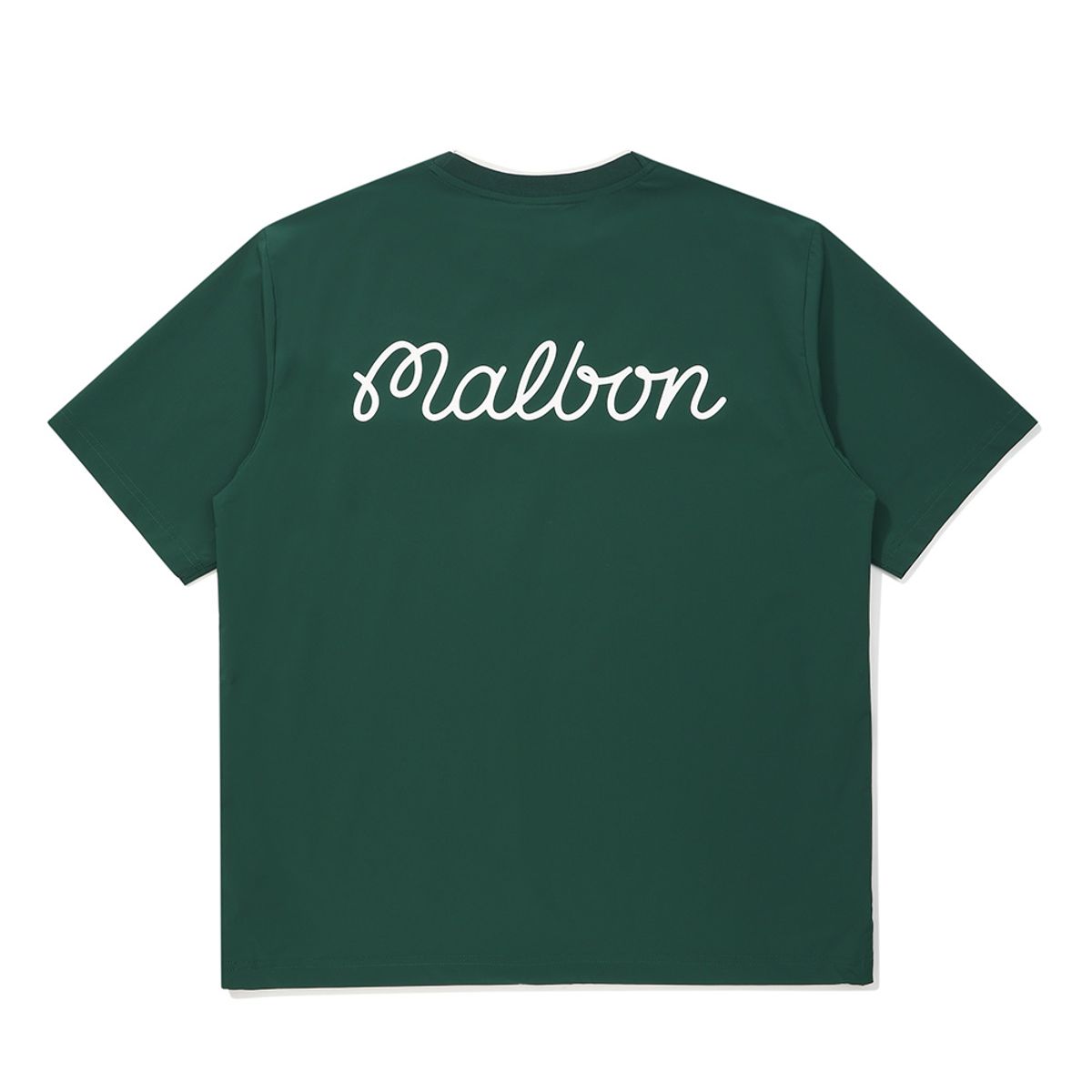 말본 골프(MALBON GOLF) 넥 티핑 포인트 반팔 피스테 GREEN (MAN)