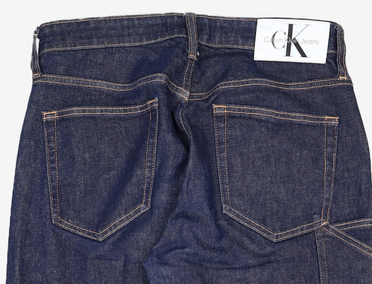 캘빈클라인 진(CALVIN KLEIN JEANS) 남 린스 블루 90s 스트레이트핏 데님 J322288 1AP W30