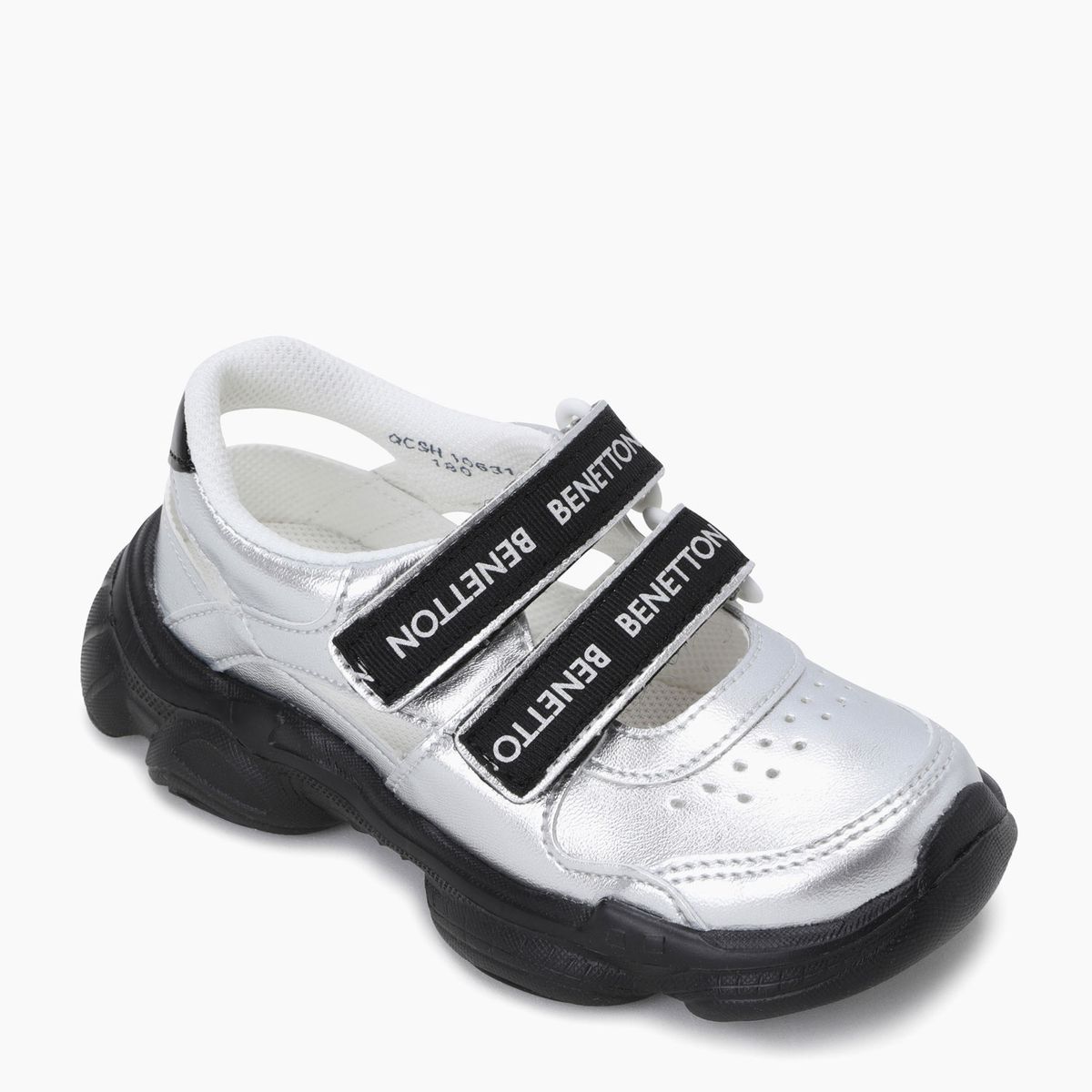 베네통키즈(BENETTONKIDS) 실버 러시 스니커 샌들_QCSH10631SI