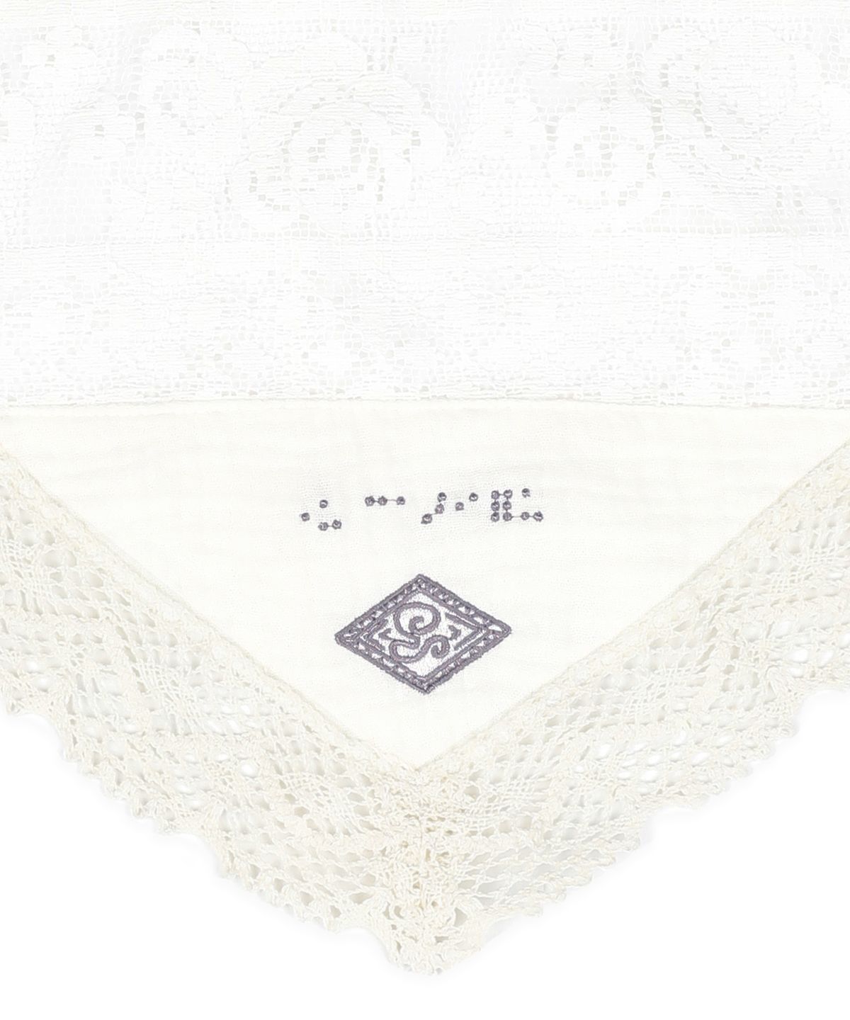 루나키후(RuNaKi'Hu') WXAC035 하나바타케 레이스 반다나 (WHITE)