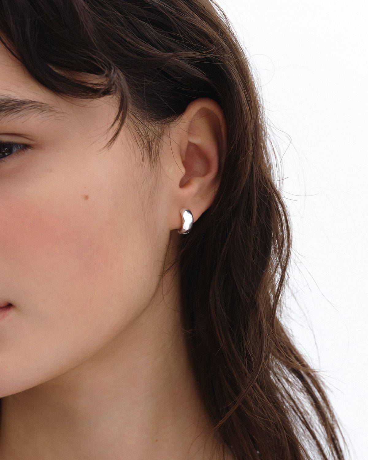 어나더레이어(ANOTHERLAYER) Mini City Earring - Silver (silver925)