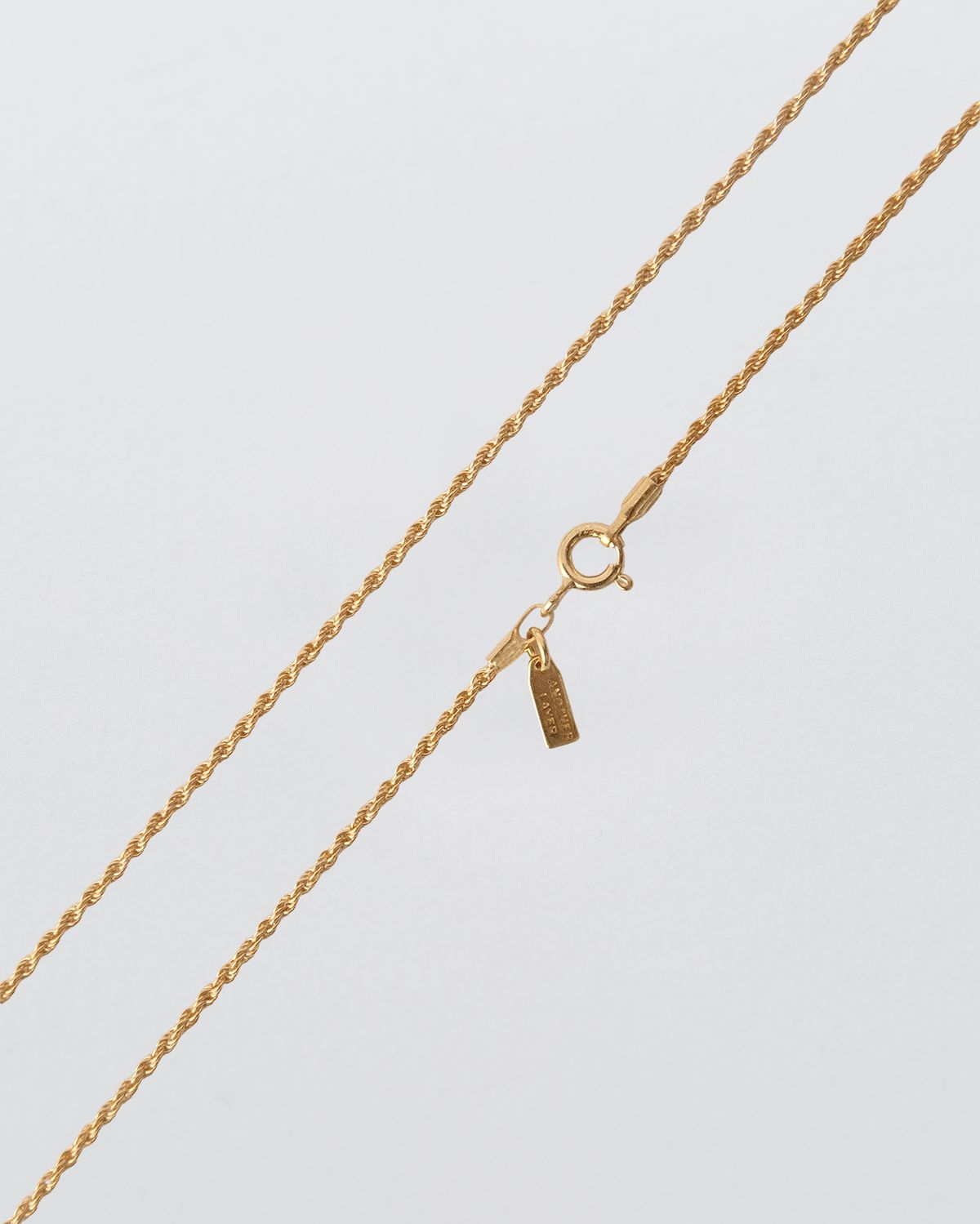 어나더레이어(ANOTHERLAYER) Mini Milla Necklace - Gold (silver925)