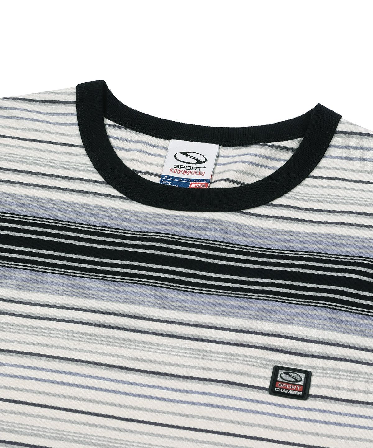스포츠챔버(SPORT CHAMBER) SC 글리치 티셔츠(그레이)