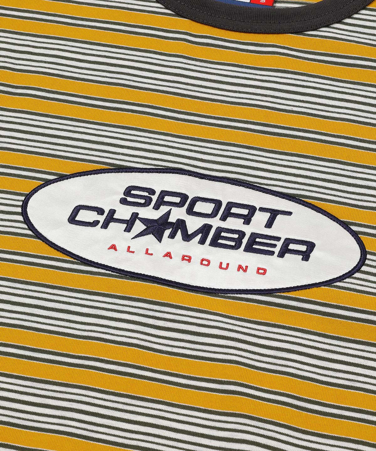 스포츠챔버(SPORT CHAMBER) SC 캡슐 티셔츠(옐로우)