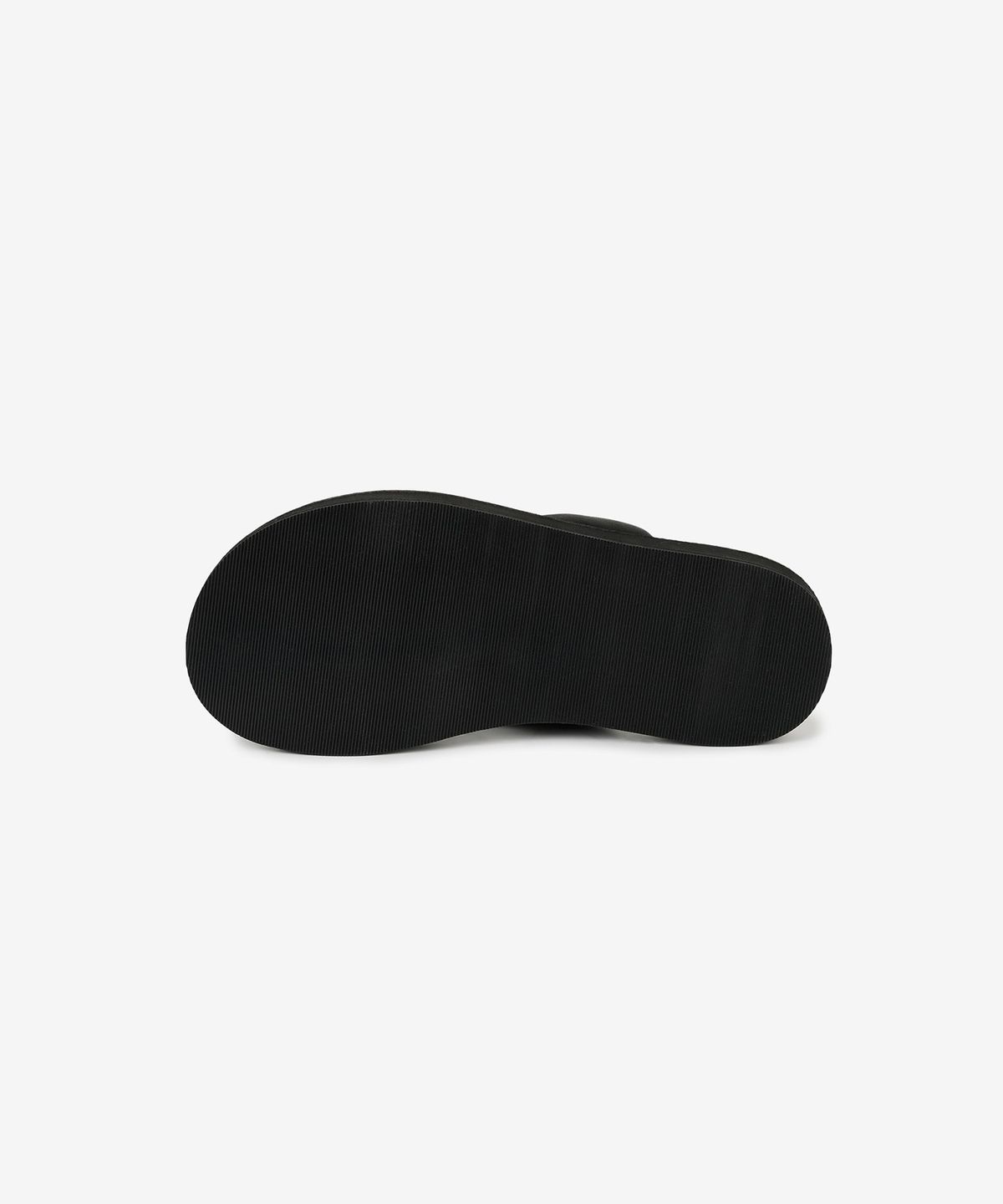 티엔지티(TNGT) [TNGT X Mistake Project] Kinoshita Leather Geta Flip-Flops (Black) TNSO6E100BK