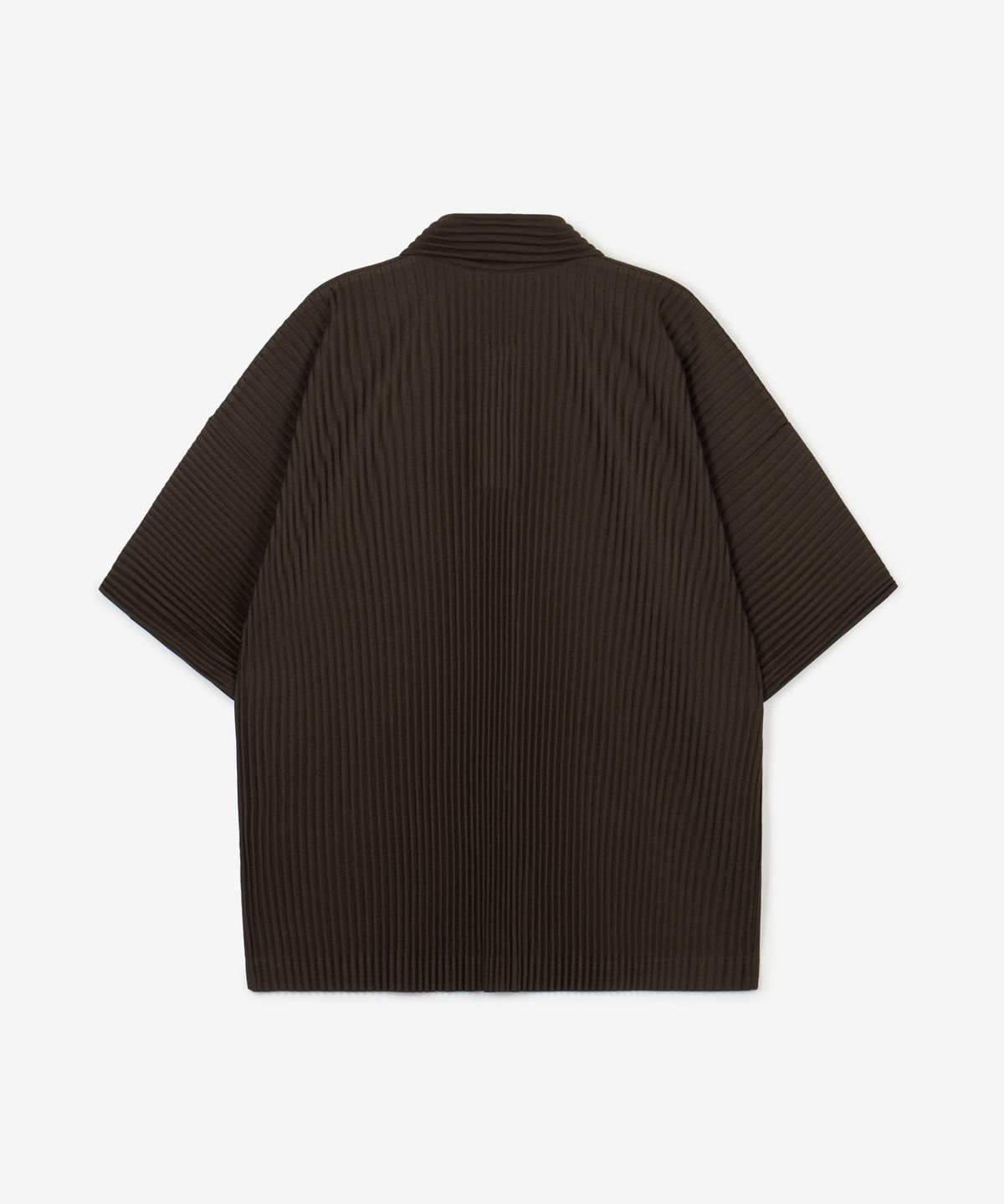 티엔지티(TNGT) Yoyogi Pleats Polo (Brown) TNTS6E212W2