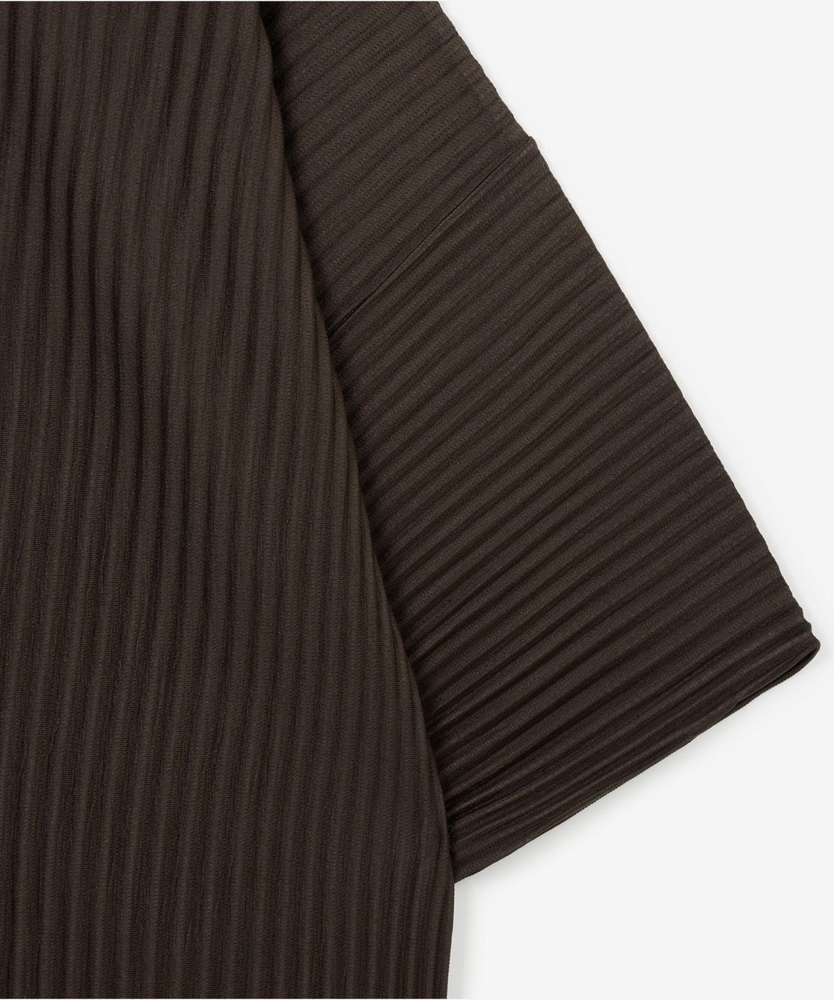 티엔지티(TNGT) Yoyogi Pleats Polo (Brown) TNTS6E212W2