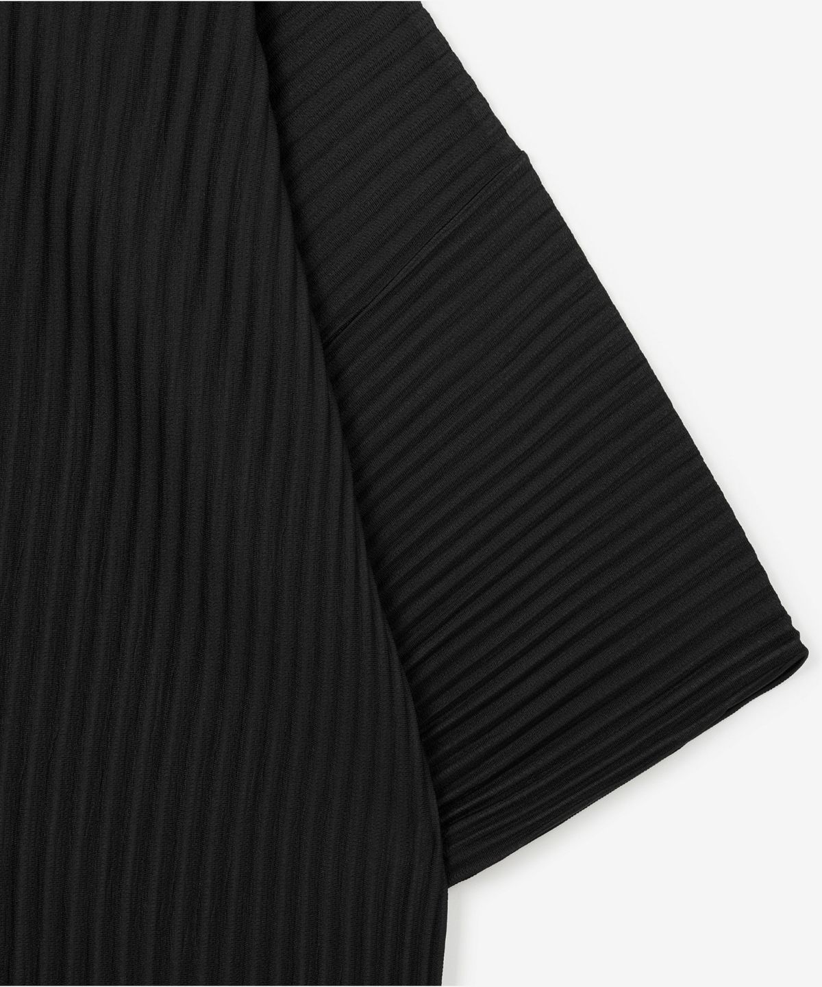 티엔지티(TNGT) Yoyogi Pleats Polo (Black) TNTS6E212BK