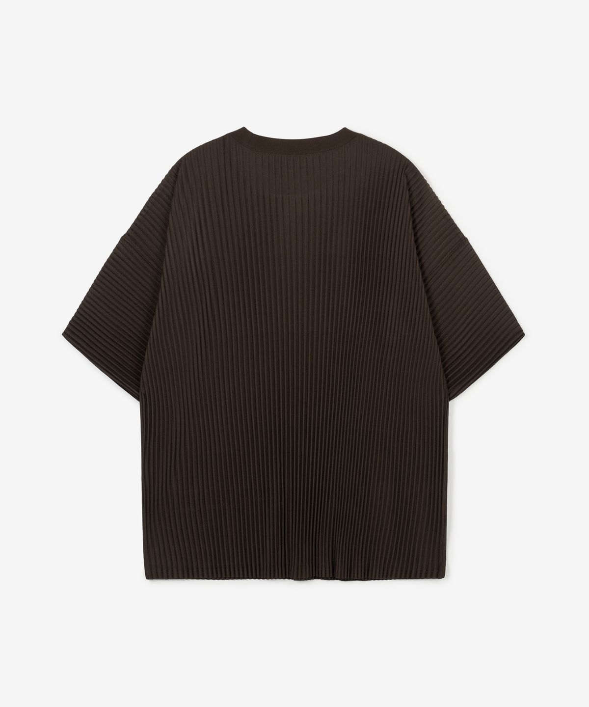 티엔지티(TNGT) Yoyogi Pleats Tee (Brown) TNTS6E213W2