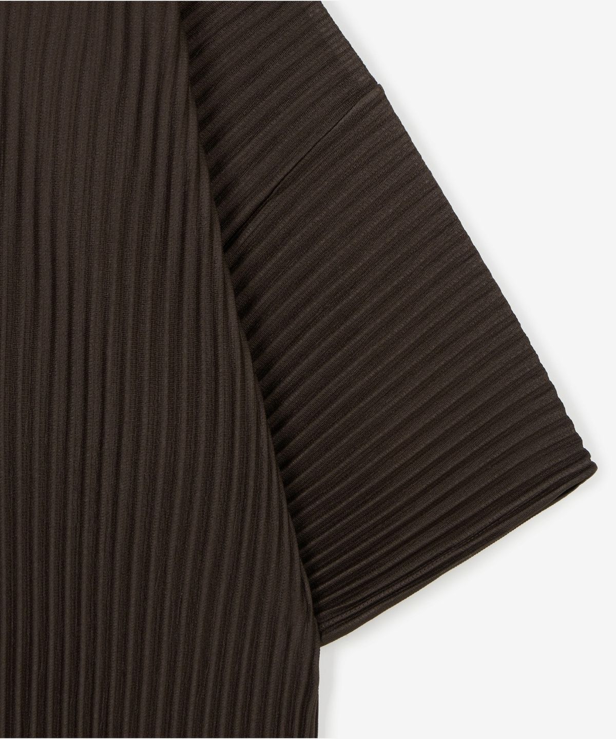 티엔지티(TNGT) Yoyogi Pleats Tee (Brown) TNTS6E213W2