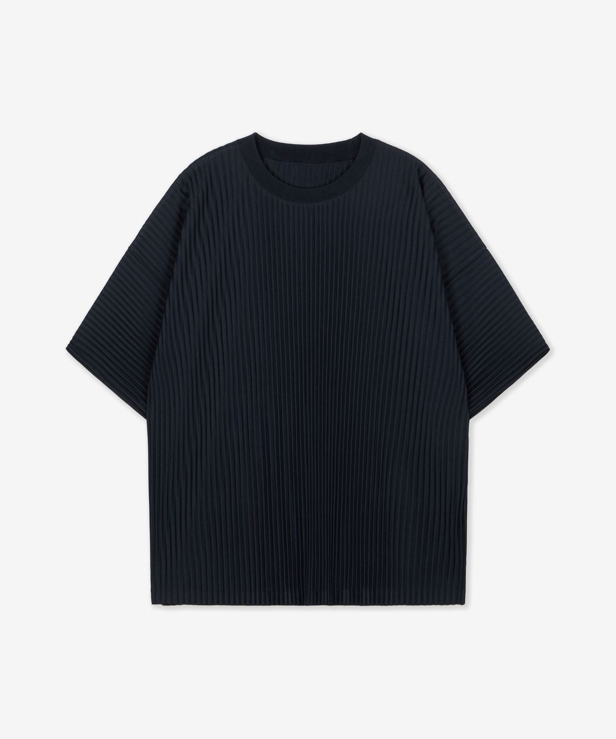 티엔지티(TNGT) Yoyogi Pleats Tee (Navy) TNTS6E213N2