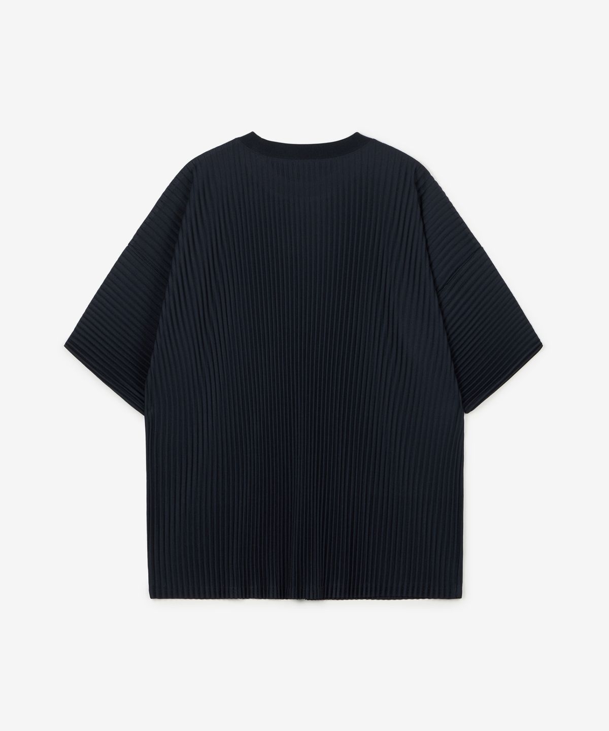 티엔지티(TNGT) Yoyogi Pleats Tee (Navy) TNTS6E213N2