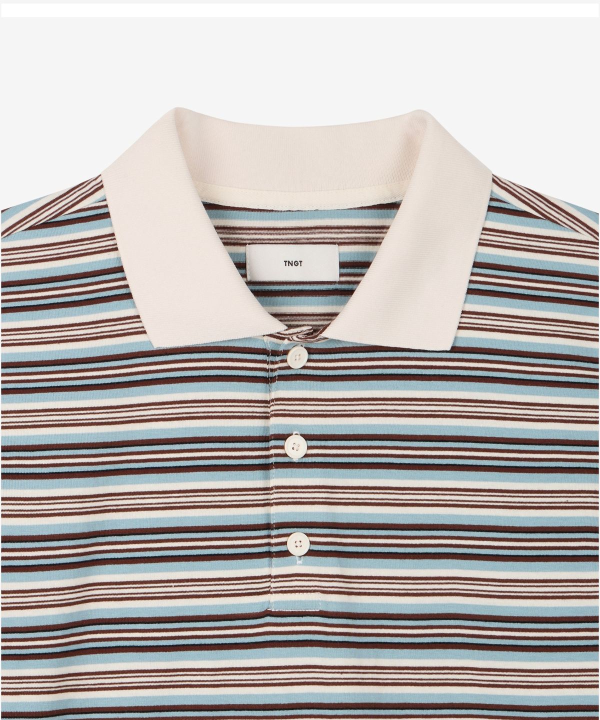 티엔지티(TNGT) Stripe Polo (Light Blue) TNTS6E207B2