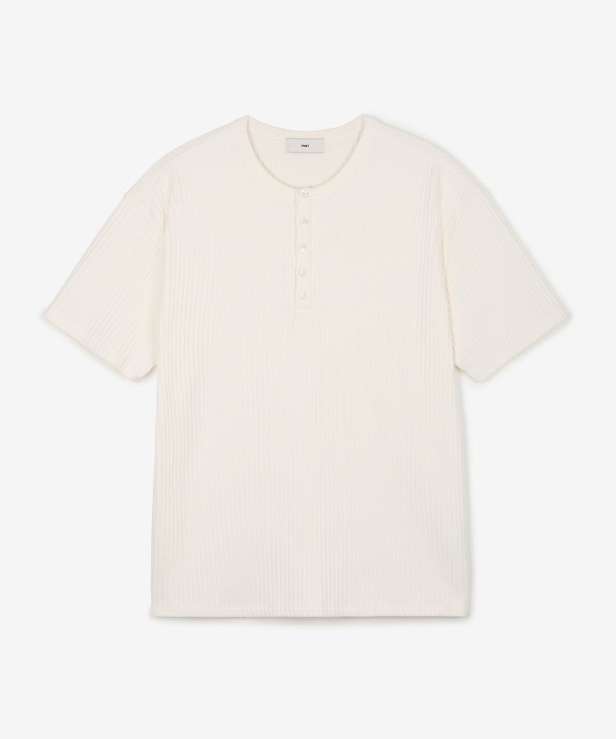 티엔지티(TNGT) Henley Tee (Ivory) TNTS6E204IV