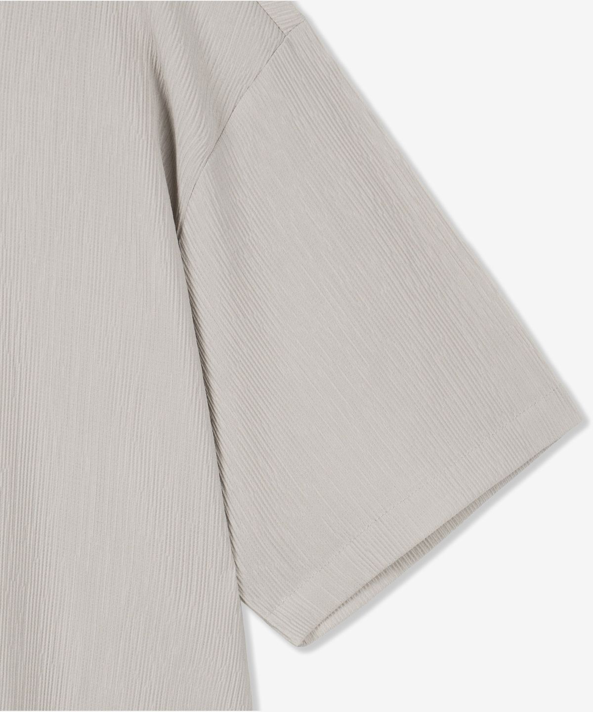 티엔지티(TNGT) Kinoshita Seersucker Polo (Light Beige) TNTS6E201I2