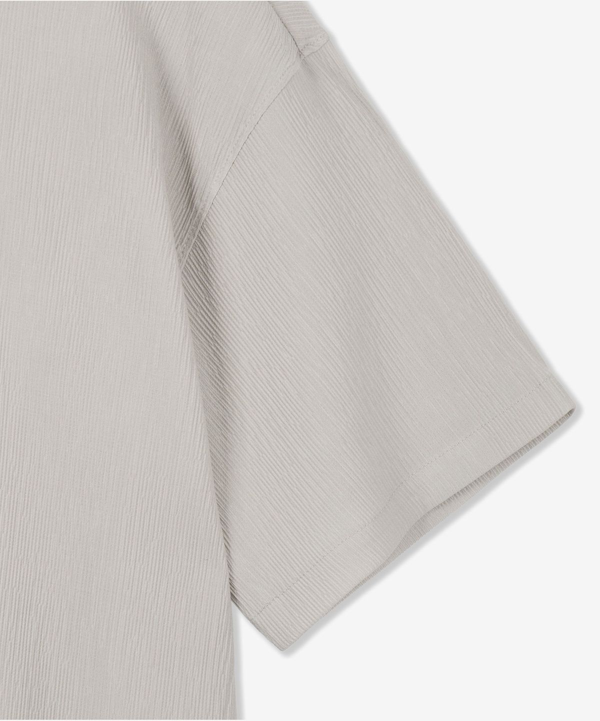 티엔지티(TNGT) Kinoshita Seersucker Tee (Light Beige) TNTS6E200I2
