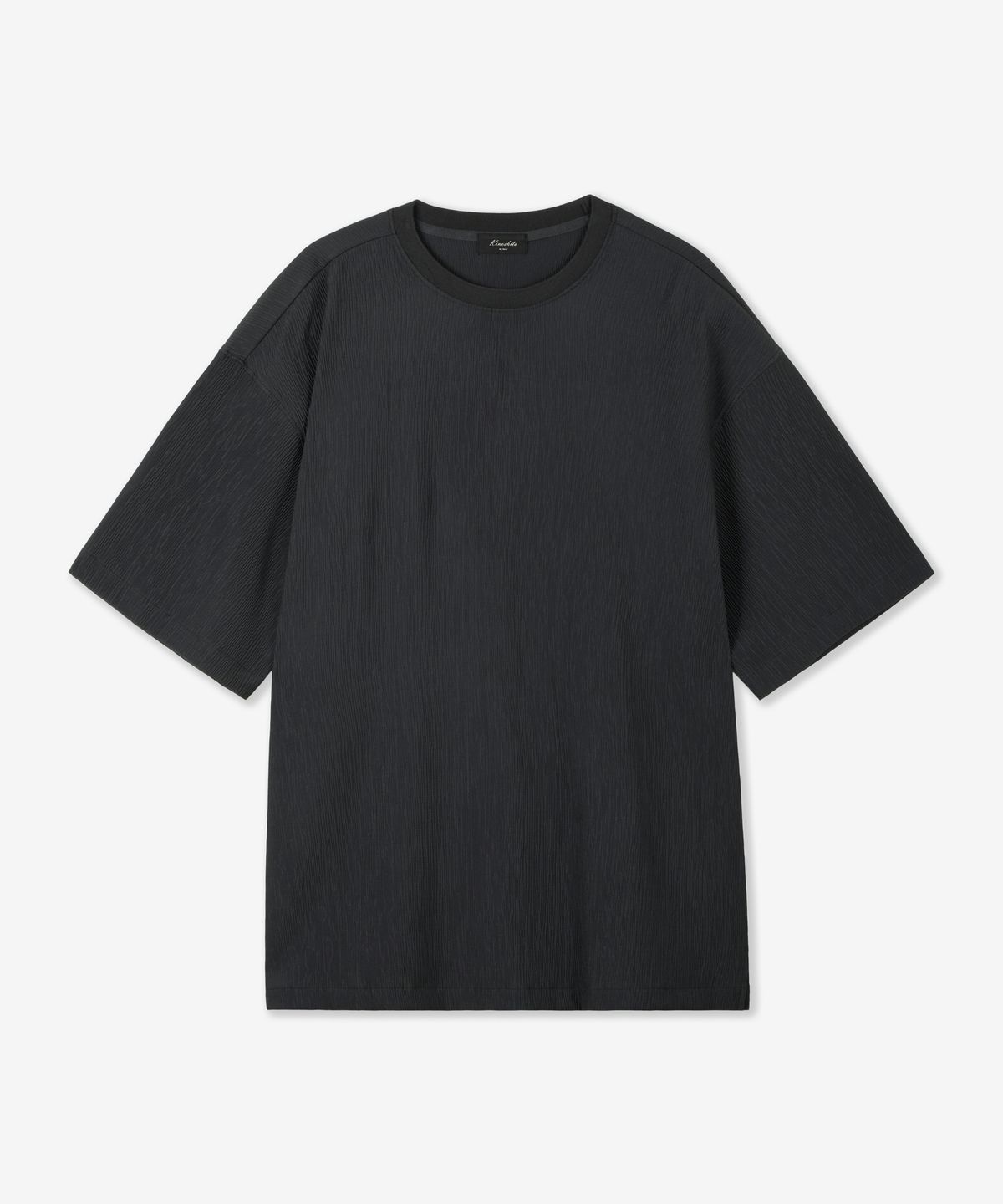 티엔지티(TNGT) Kinoshita Seersucker Tee (Grey) TNTS6E200G2