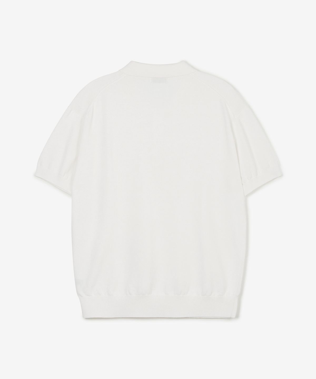 티엔지티(TNGT) Hard Twist Washable Polo Knit (White) TNSW6E201WT