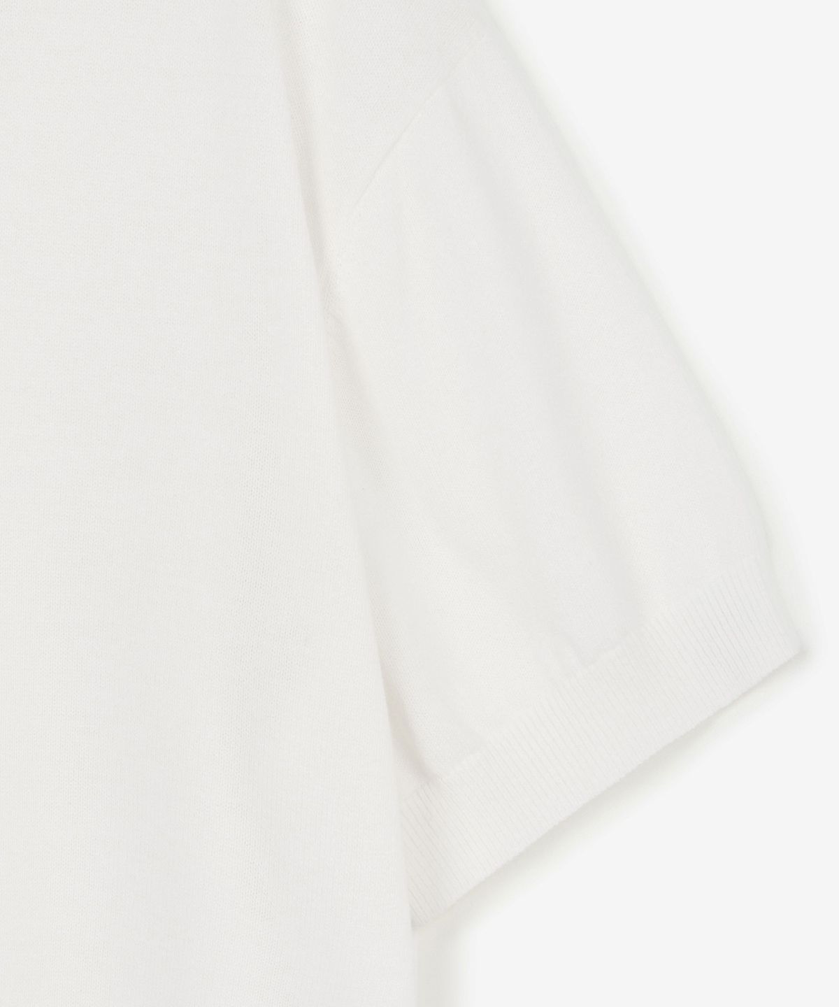 티엔지티(TNGT) Hard Twist Washable Polo Knit (White) TNSW6E201WT