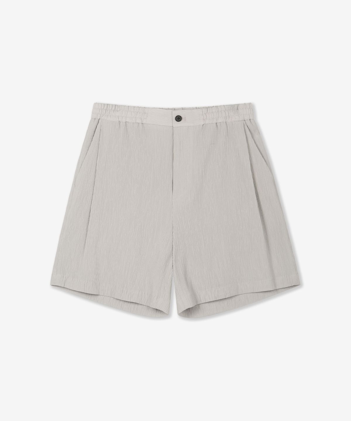 티엔지티(TNGT) Kinoshita Seersucker Shorts (Light Beige) TNPA6E208I2