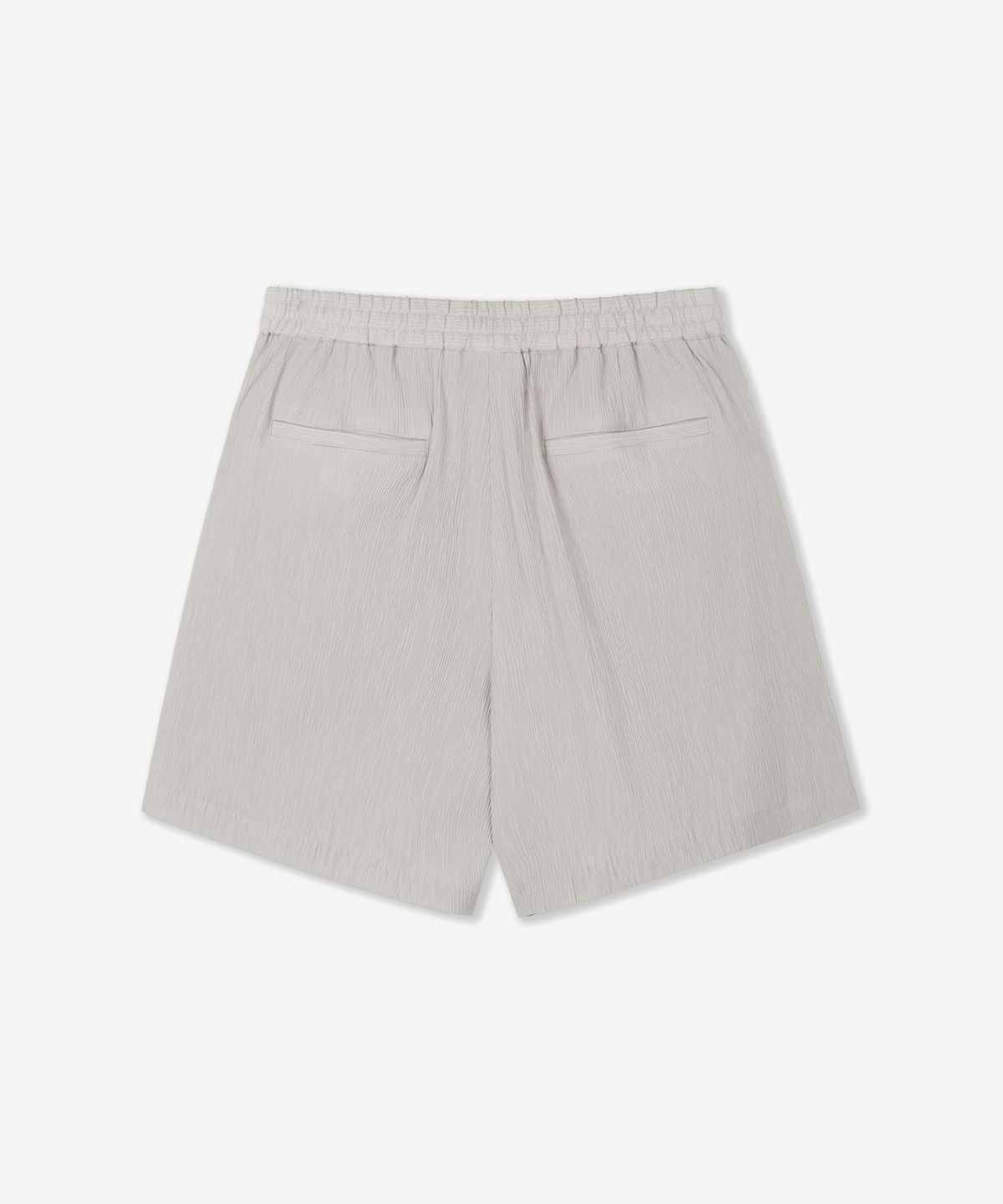 티엔지티(TNGT) Kinoshita Seersucker Shorts (Light Beige) TNPA6E208I2