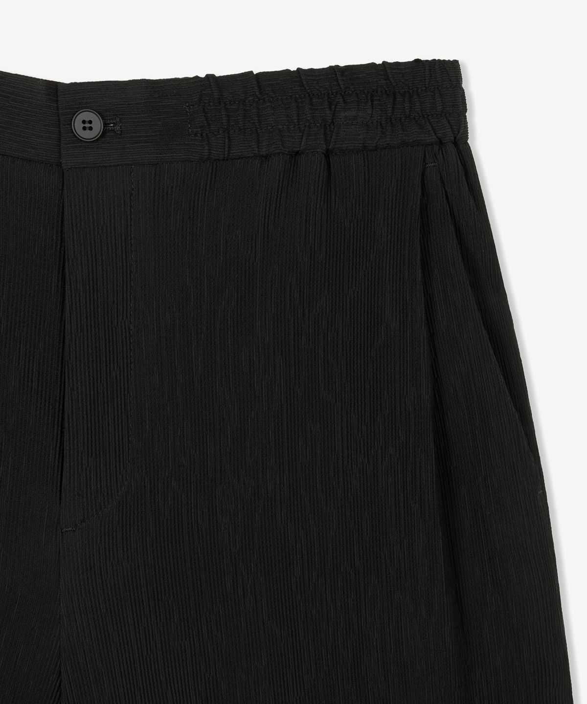 티엔지티(TNGT) Kinoshita Seersucker Shorts (Black) TNPA6E208BK