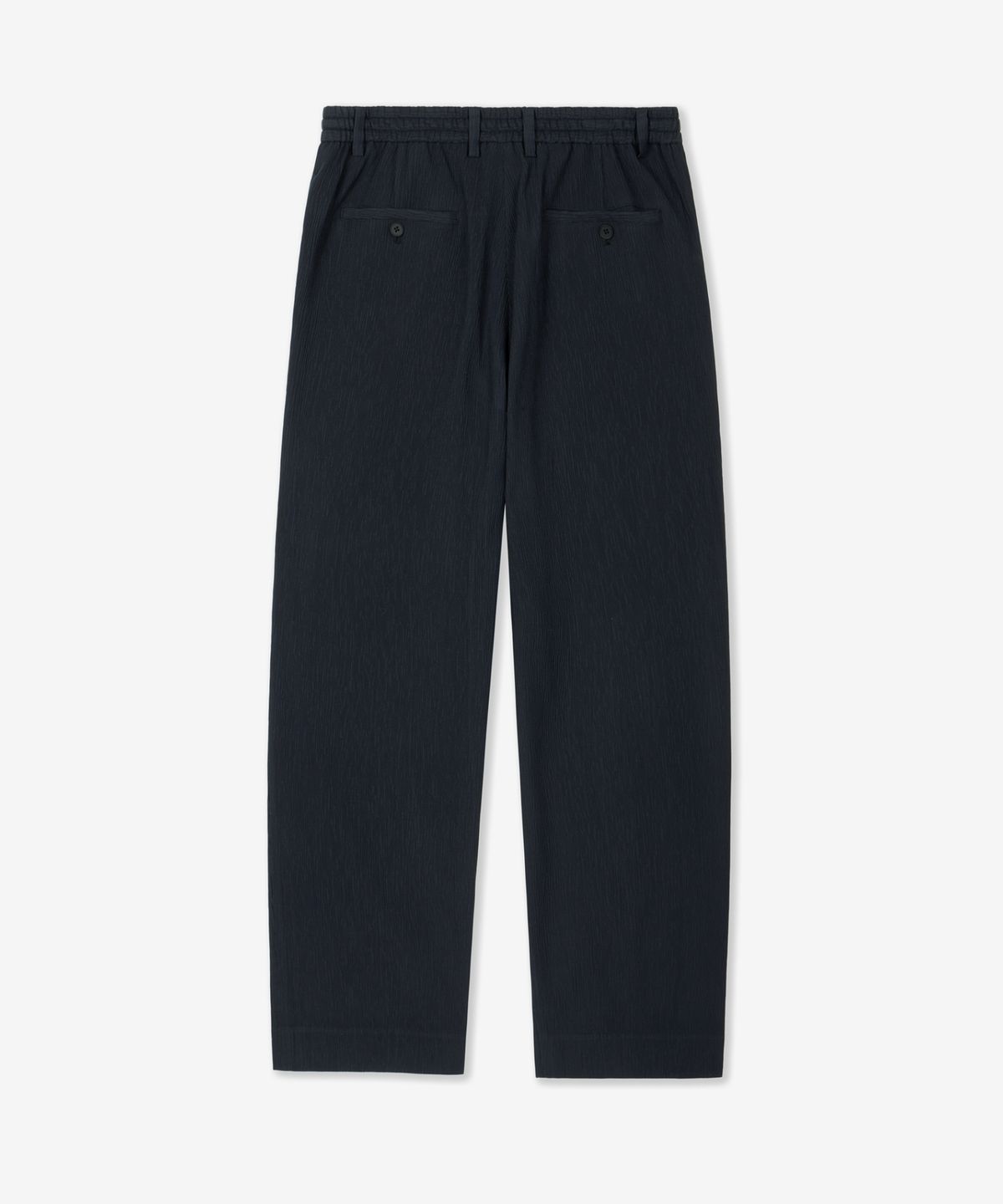 티엔지티(TNGT) Kinoshita Seersucker Tapered Pants (Navy) TNPA6E206N2