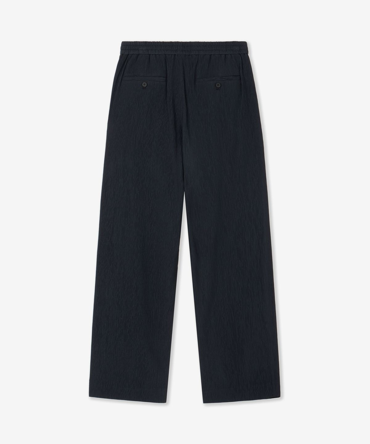 티엔지티(TNGT) Kinoshita Seersucker Semi-Wide Pants (Navy) TNPA6E205N2