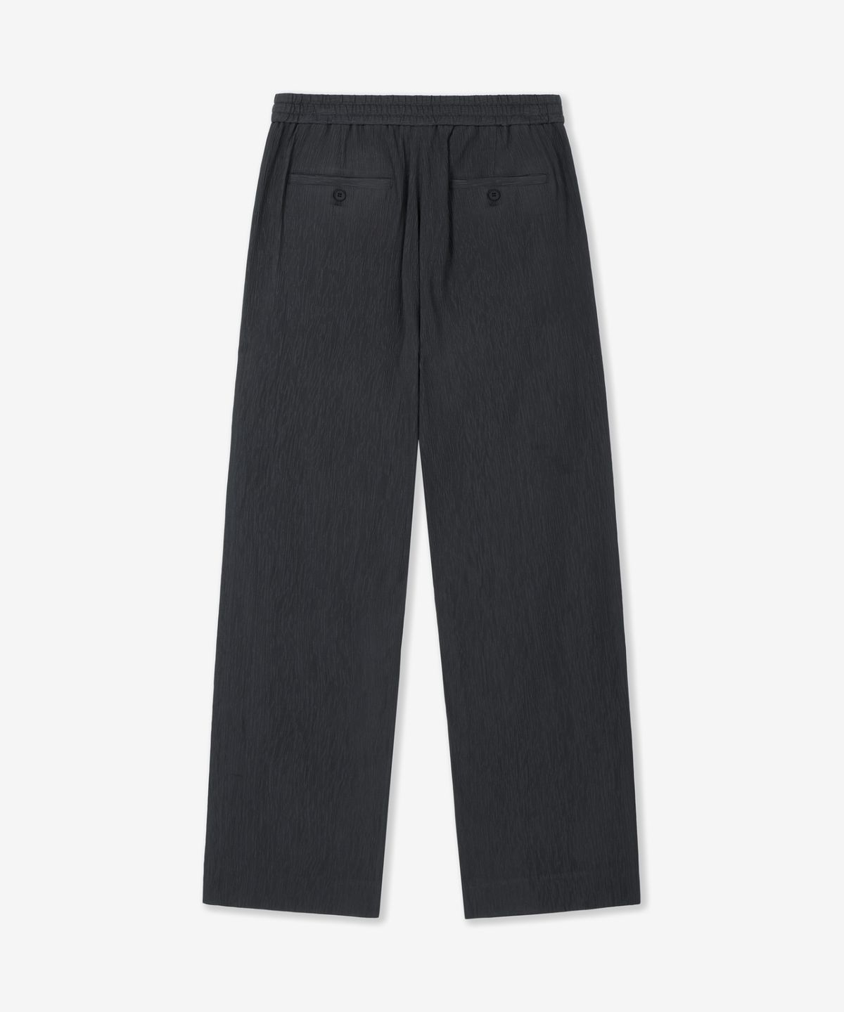 티엔지티(TNGT) Kinoshita Seersucker Semi-Wide Pants (Grey) TNPA6E205G2