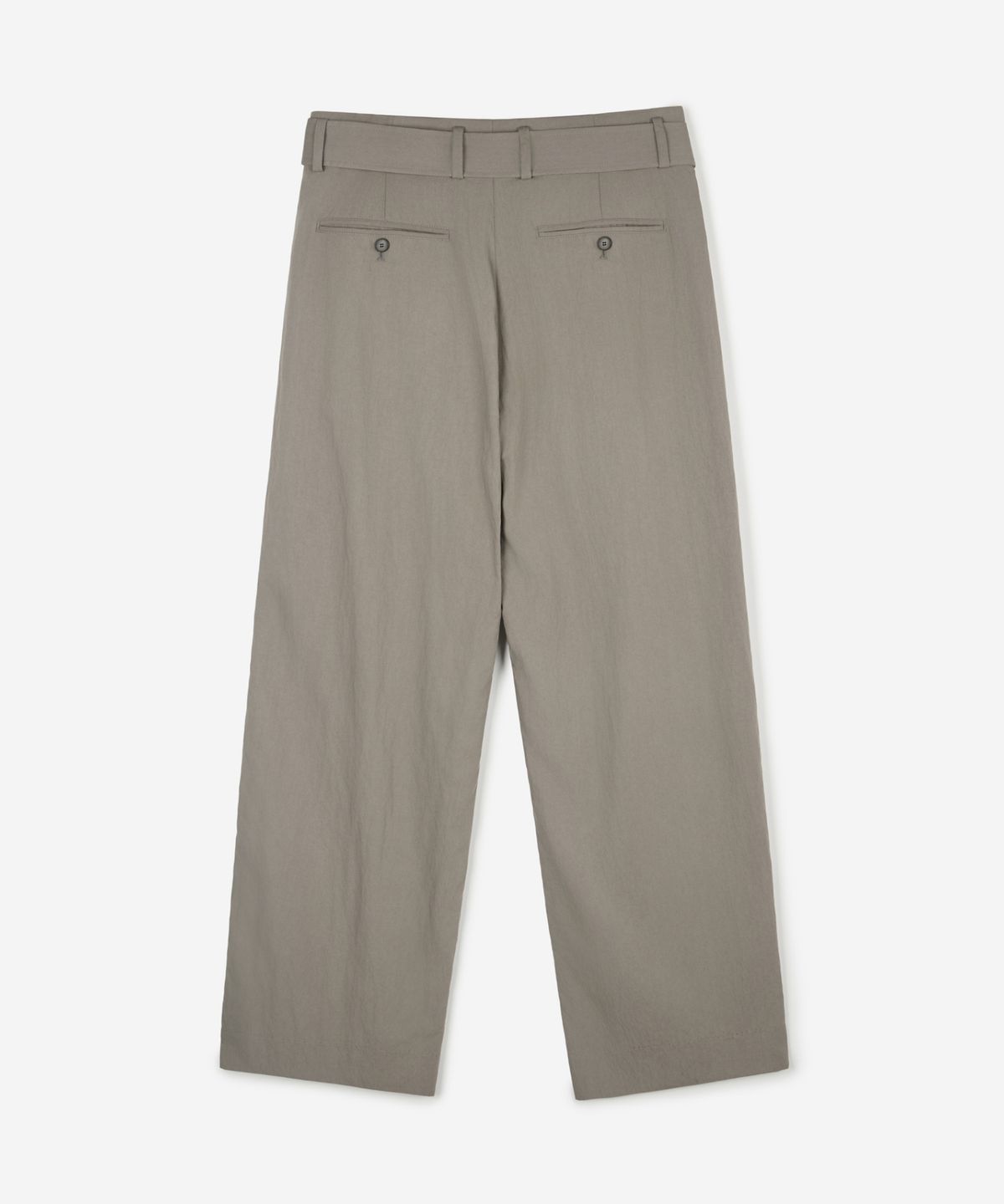 티엔지티(TNGT) Wide Viscose Belted Pants (Khaki) TNPA6E201K2
