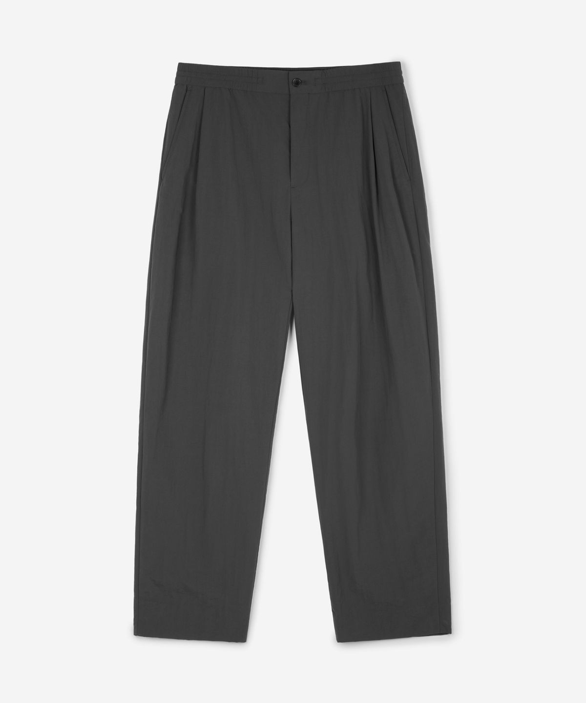 티엔지티(TNGT) Wide Tapered Fit Nylon Pants (Grey) TNPA6E200G2